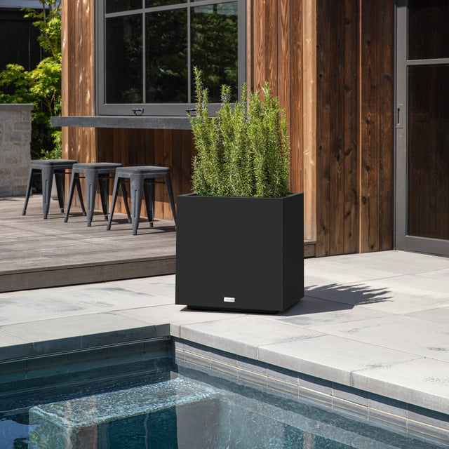 block cube planter