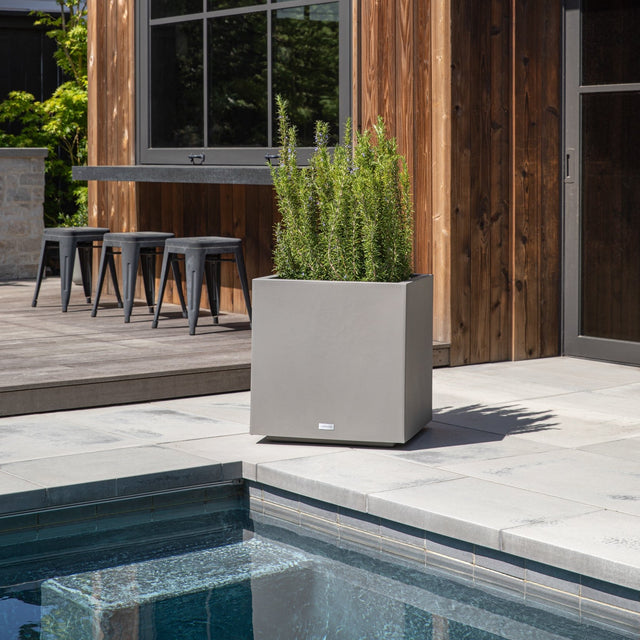 block cube planter