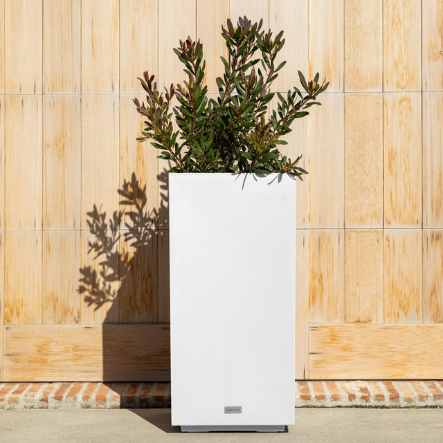 block pedestal planter