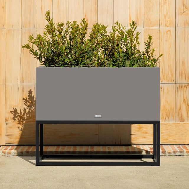 block raised long box planter