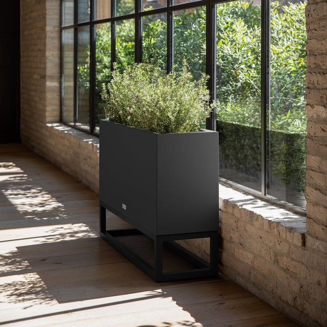 block raised long box planter