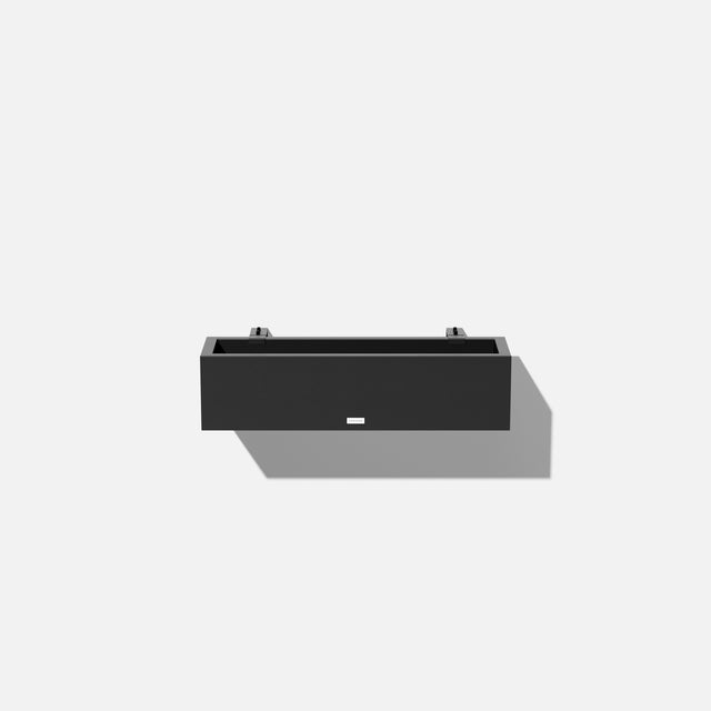 block railing planter bracket