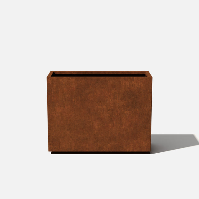 corten span planter