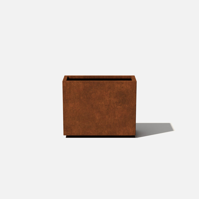 corten span planter