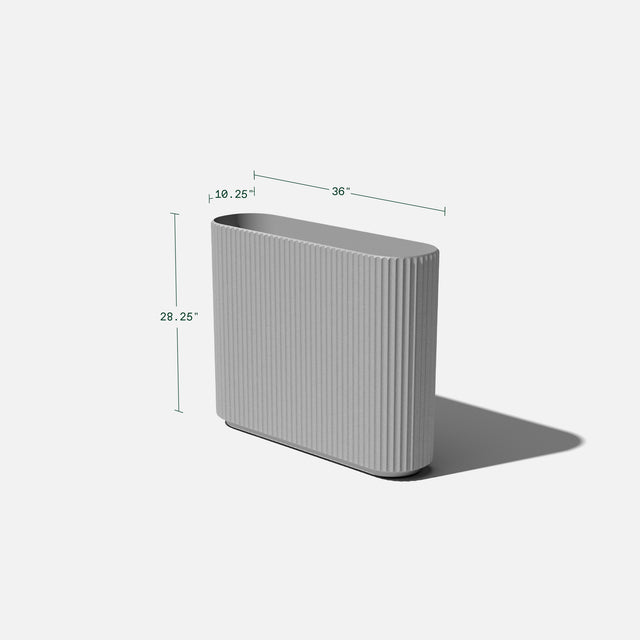demi span planter