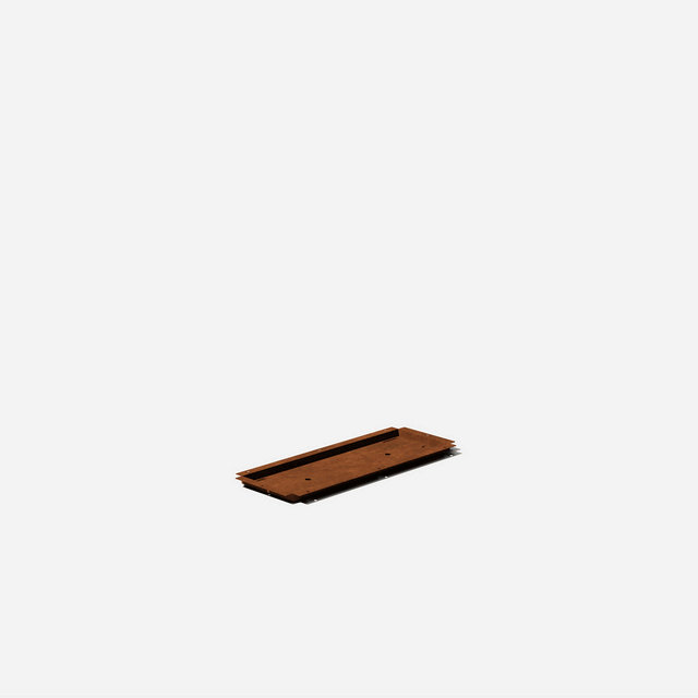 corten span planter