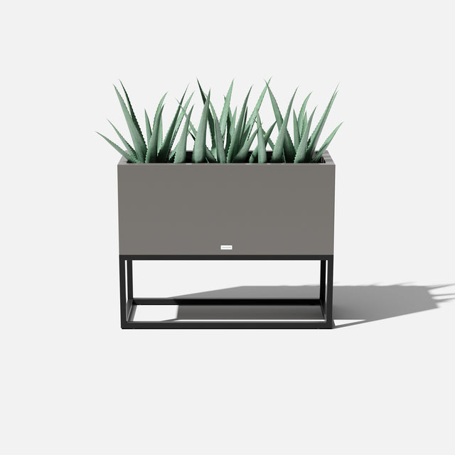 block raised long box planter