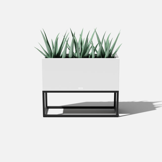 block raised long box planter