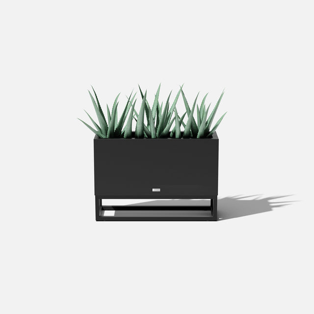 block raised long box planter