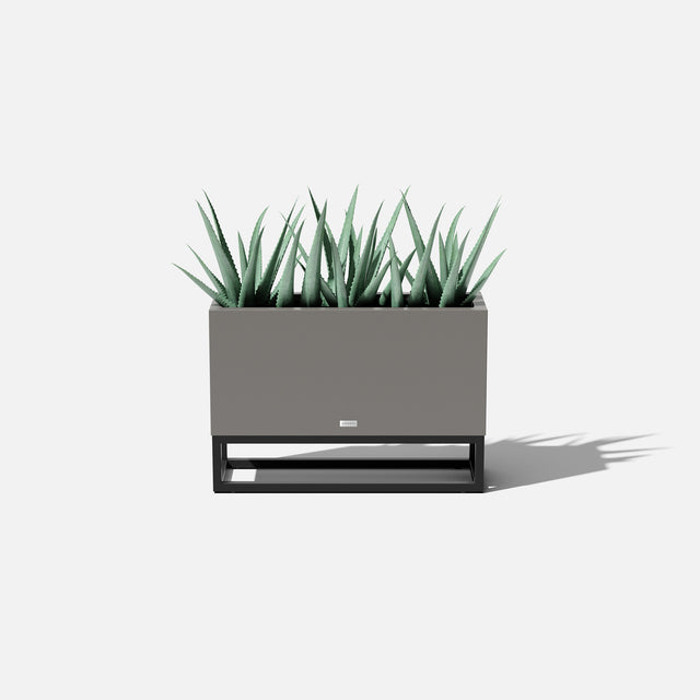 block raised long box planter