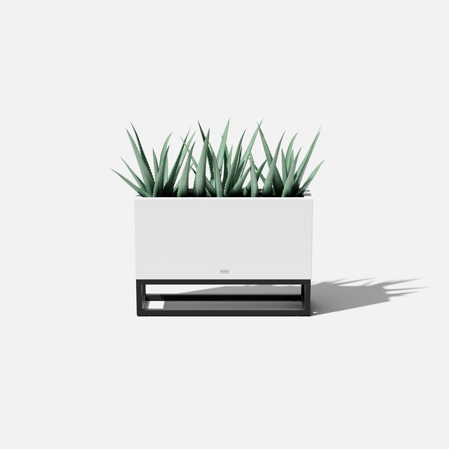 block raised long box planter