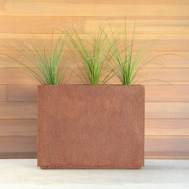 corten span planter