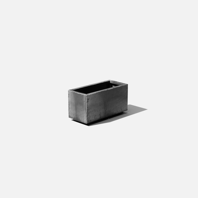corten long box planter