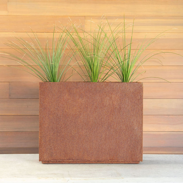 corten span planter
