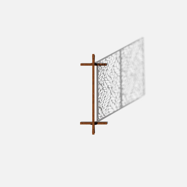 corten flowleaf privacy screen sets