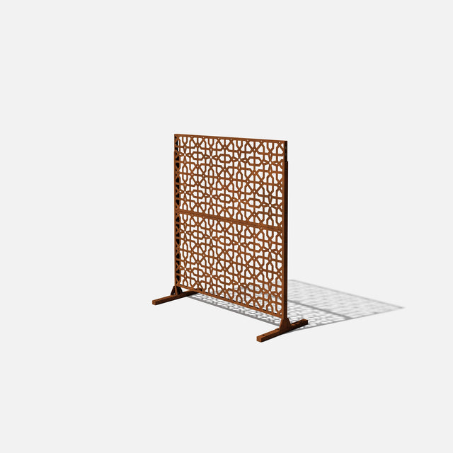 corten parilla privacy screen sets