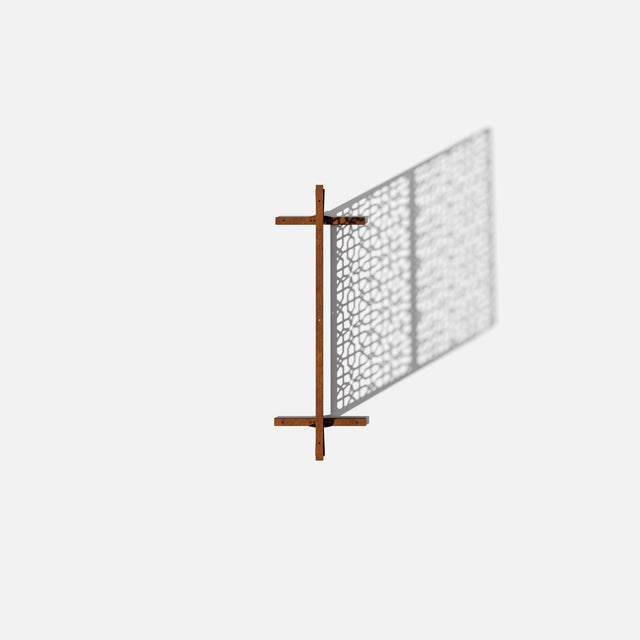 corten parilla privacy screen sets