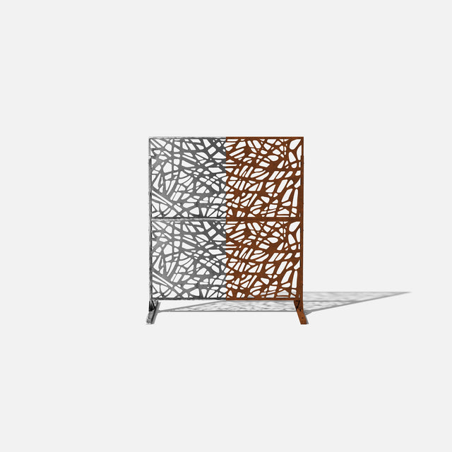 corten web privacy screen sets