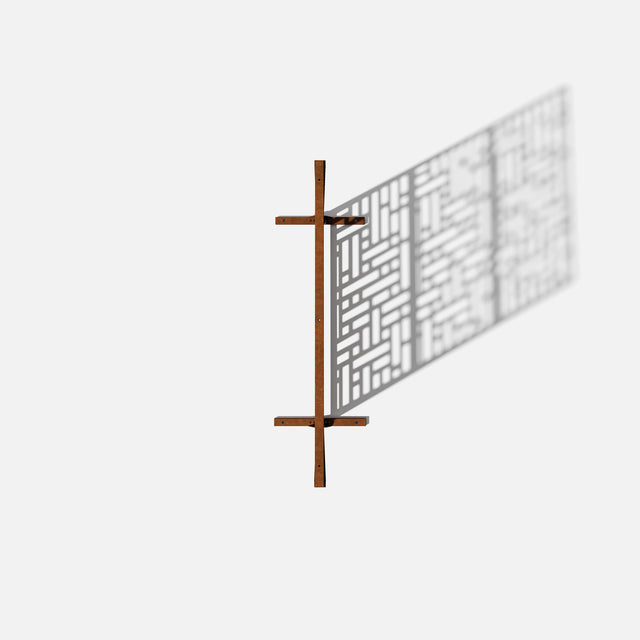 corten blocks privacy screen sets