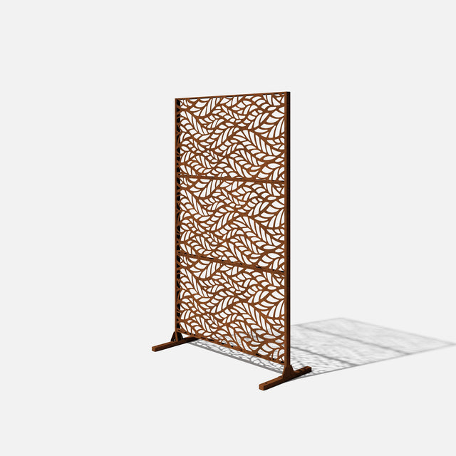 corten flowleaf privacy screen sets
