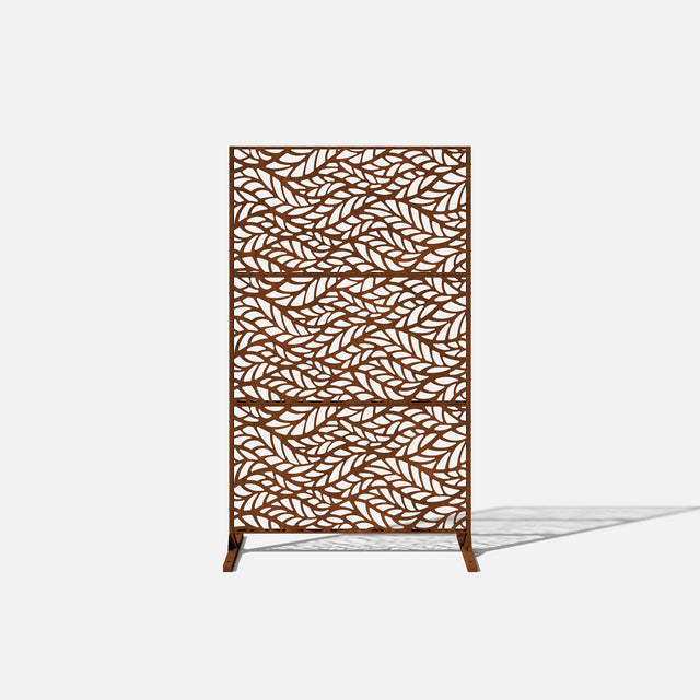 corten flowleaf privacy screen sets