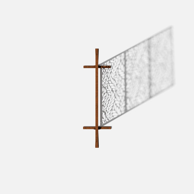 corten flowleaf privacy screen sets