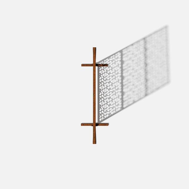 corten parilla privacy screen sets