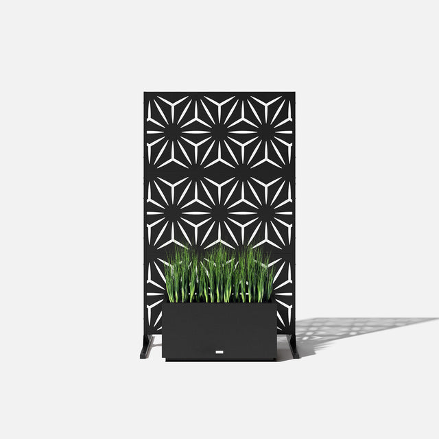 corten star privacy screen sets