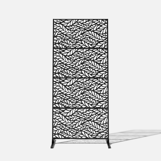 corten flowleaf privacy screen sets