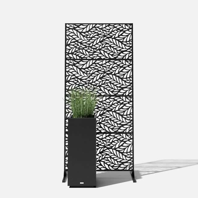 corten flowleaf privacy screen sets