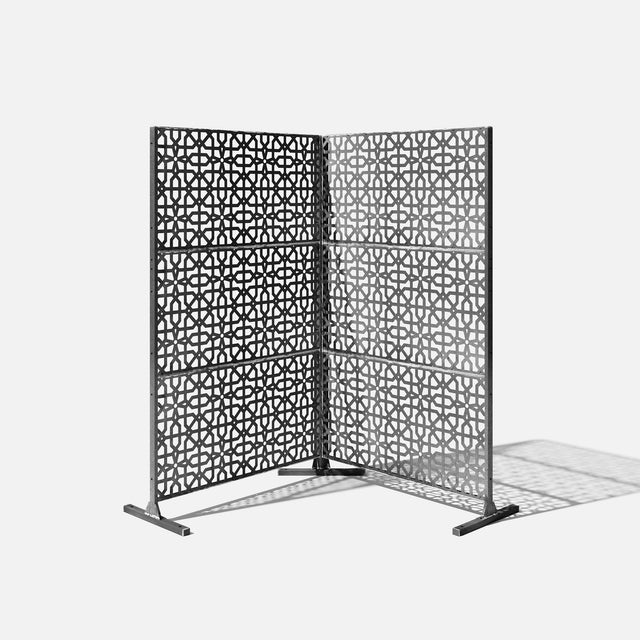 corten parilla privacy screen sets