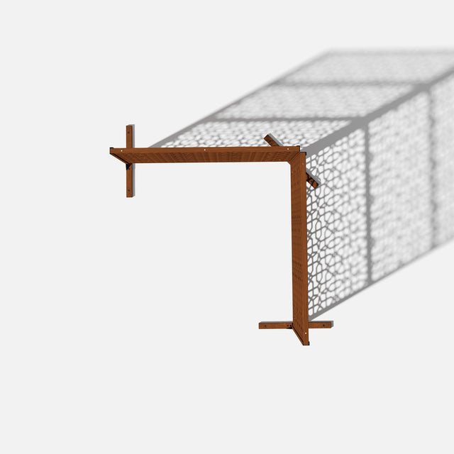 corten parilla privacy screen sets