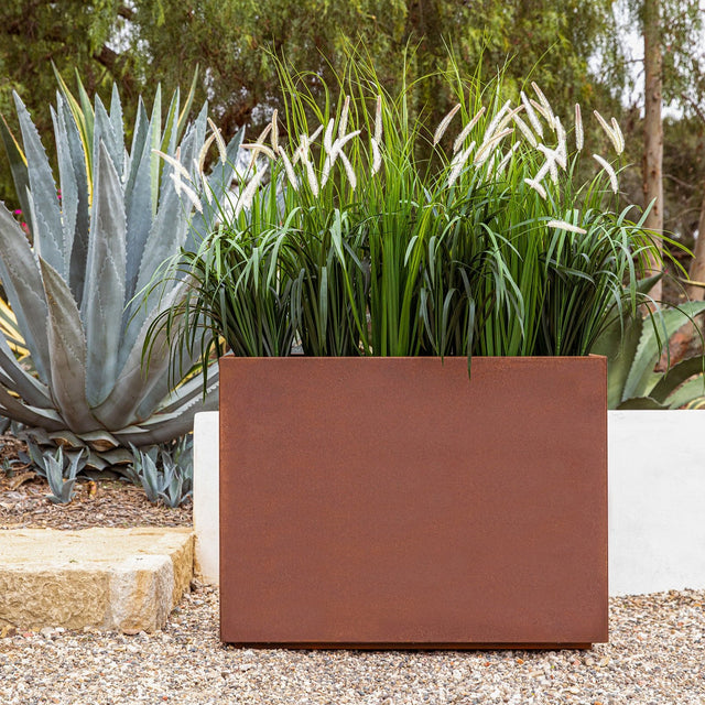 corten span planter