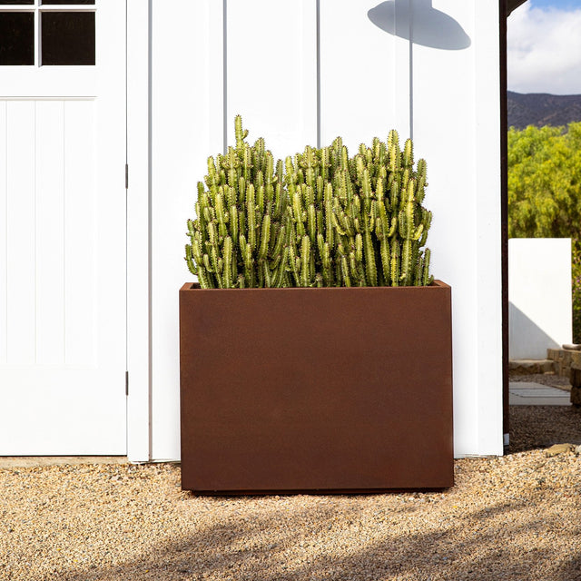 corten span planter