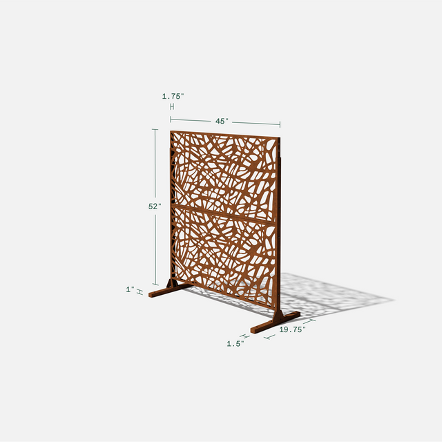 corten web privacy screen sets