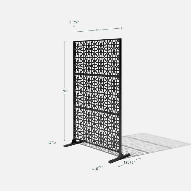 corten parilla privacy screen sets