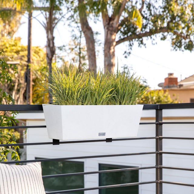 pure railing planter