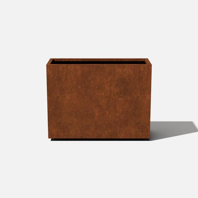 corten span planter