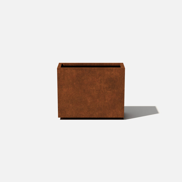 corten span planter
