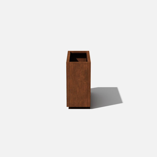 corten span planter