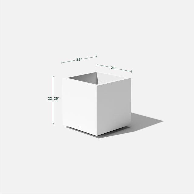 block cube planter