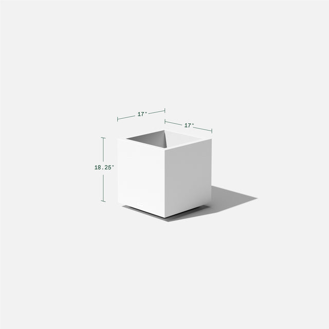 block cube planter