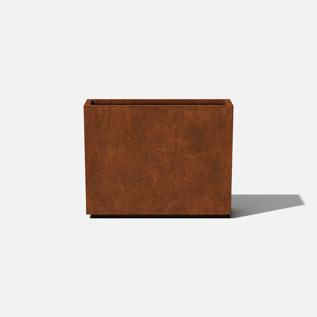 corten span planter