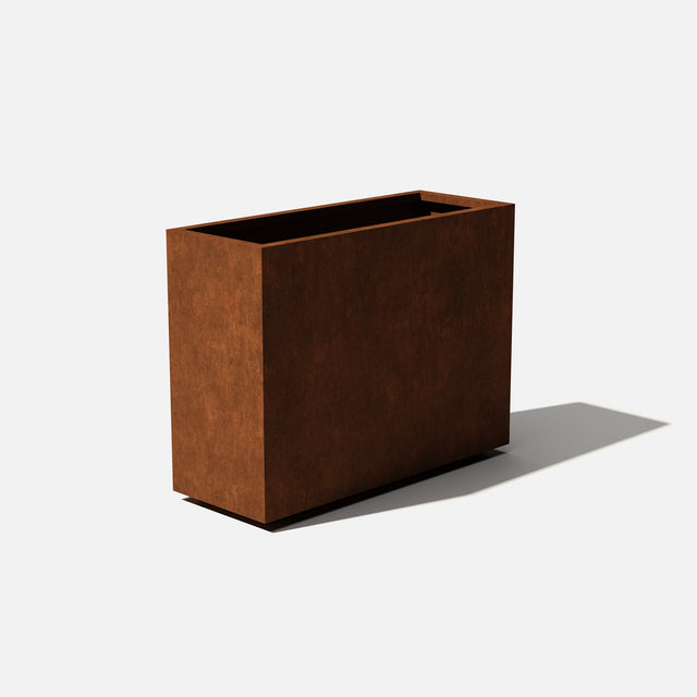 corten span planter