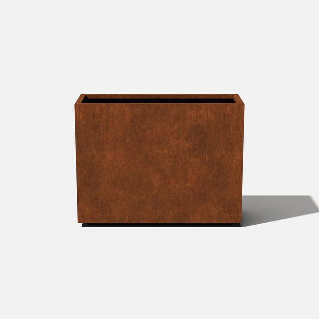 corten span planter