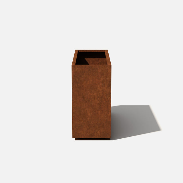 corten span planter
