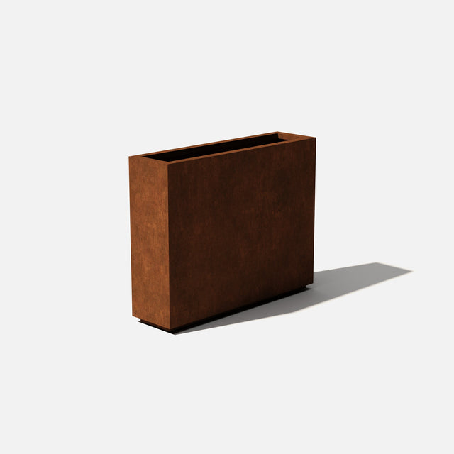 corten span planter