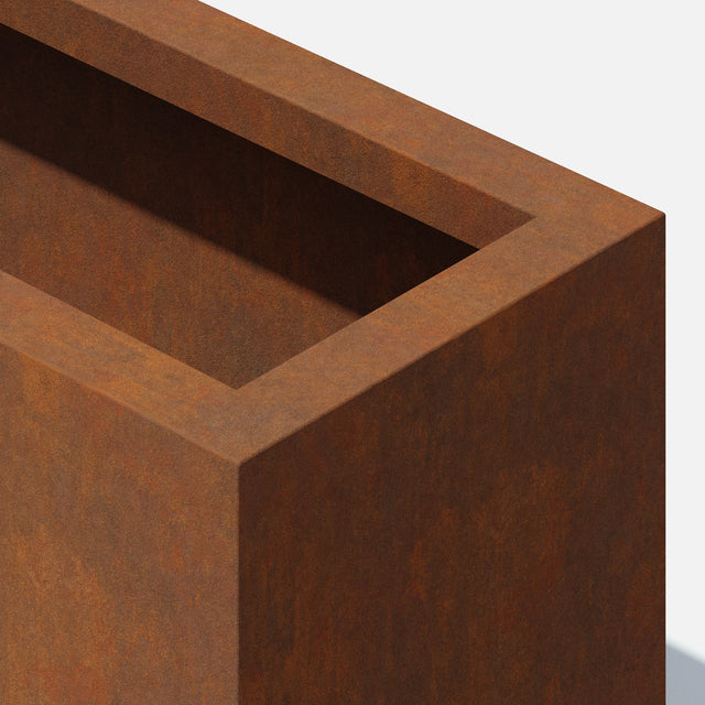 corten span planter