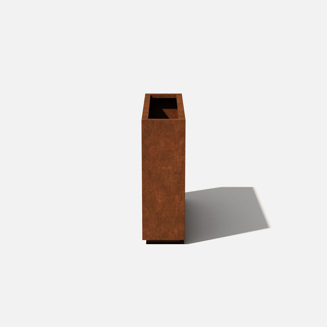 corten span planter