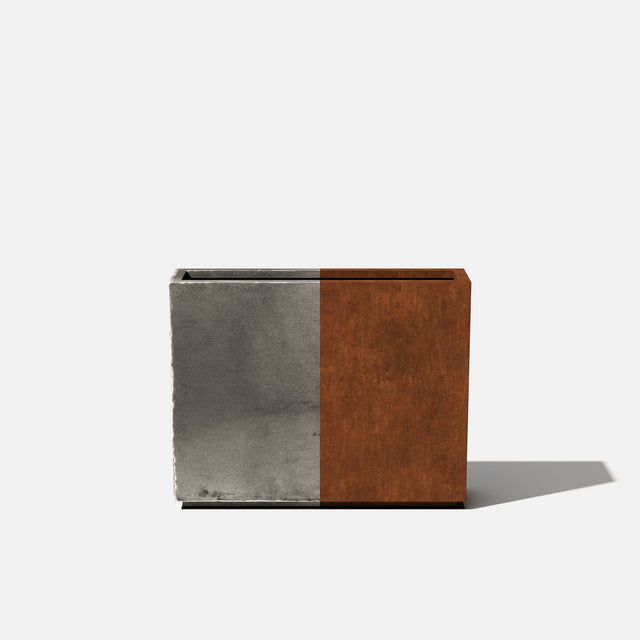corten span planter
